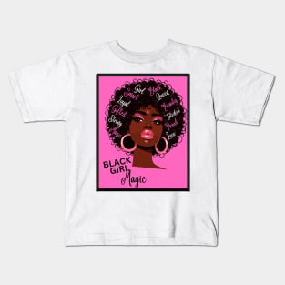 Black Girl Magic Kids T-Shirt